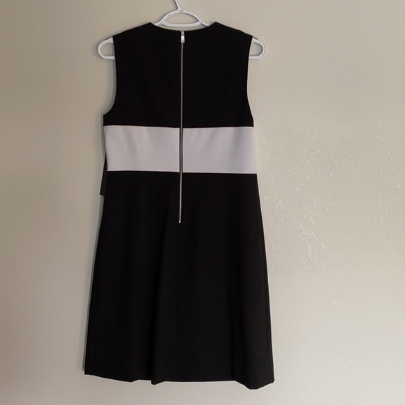 New AndrewMarc Colorblock Dress - Picture 2 of 4